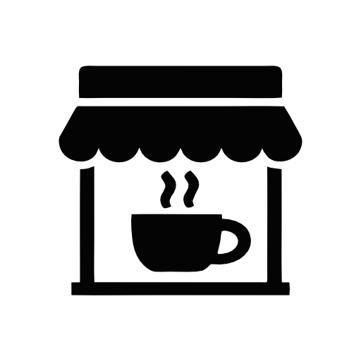 Home cafe and recovery pickleball icon